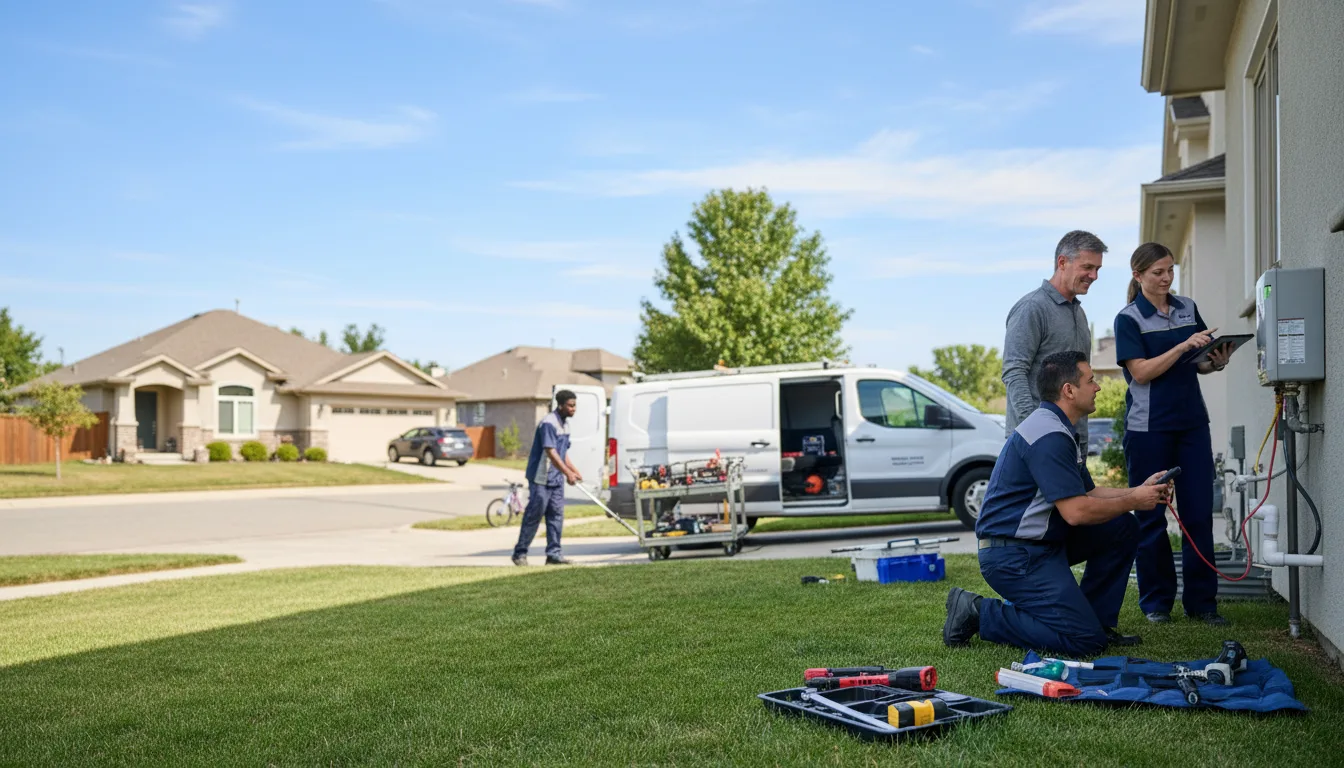 Tankless water heater service in Lynch, NE